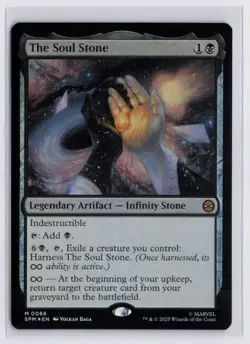 The Soul Stone Marvel's Spider-Man Foil Magic The Gathering - Image 1