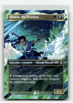 Katara, the Fearless (Borderless) 305 Foil R Avatar: The Last Airbender - Image 1