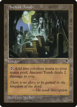 ** Ancient Tomb - Tempest (1997) - Near Mint ** [NM] MTG Magic the Gathering - Image 1