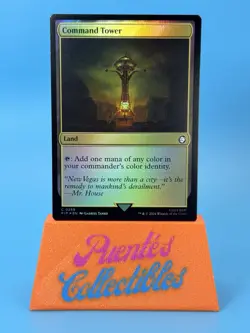Command Tower Foil MTG Universes Beyond Fallout PIP 0259 - Image 1