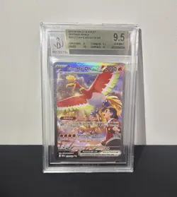 Ethans Ho-Oh EX 230/182 Pokemon Destined Rivals BGS 9.5 Possible PSA 10 Gem 💎 - Image 3