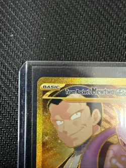 Pokemon Mewtwo EX Team Rockets 240/182 Gold Rare 2025 TCG Destined Rivals - Image 3