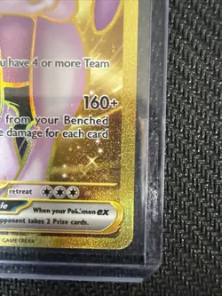 Pokemon Mewtwo EX Team Rockets 240/182 Gold Rare 2025 TCG Destined Rivals - Image 5