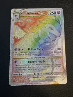 Pokemon Hisuian Typhlosion Vstar SWSH10 Astral Radiance 193/189 Secret Rare NM - Image 1