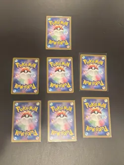 Lot of Japanese Pokemon Cards 7 Cards EX Holos NM - Image 2
