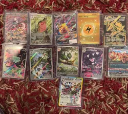 Pokemon TCG - Lot Of 80+ Art Rares , IRs, Character Rares From Scarlet & Violet - Image 2