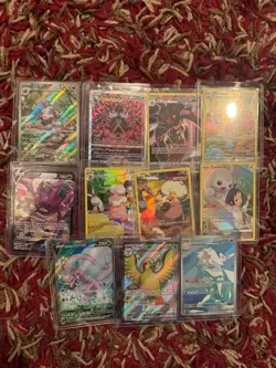 Pokemon TCG - Lot Of 80+ Art Rares , IRs, Character Rares From Scarlet & Violet - Image 4