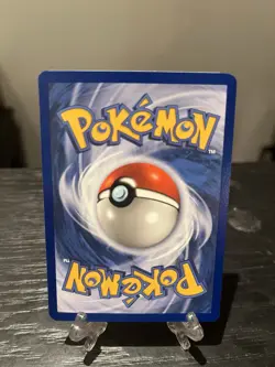 Gambler 60/62 Fossil 1st Edition WOTC Pokemon LP - Image 2