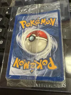 SEALED 1st edition MACHAMP Pokemon BASE Set 8/102 Holo Rare Star Foil - Image 3