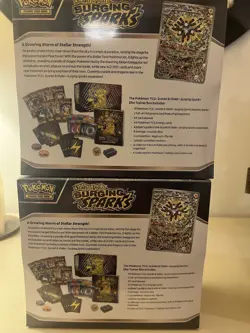 Pokemon Scarlet and Violet Surging Sparks ETB Sealed- 2 Boxes Total - Image 2