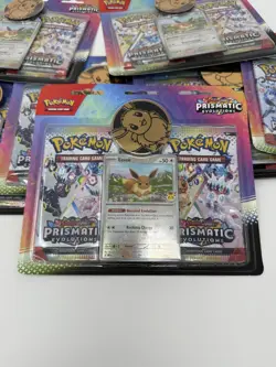 POKEMON Scarlet & Violet 8.5 Prismatic Evolutions 2-PK Blister SEALED SHIPS SAME - Image 1