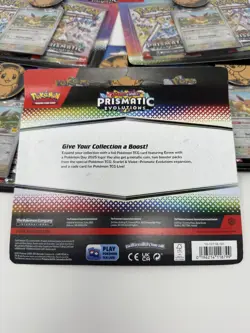 POKEMON Scarlet & Violet 8.5 Prismatic Evolutions 2-PK Blister SEALED SHIPS SAME - Image 2