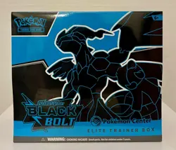 Pokemon TCG S&V Black Bolt and White Flare Pokemon Center ETB - New ✅ - Damaged - Image 2