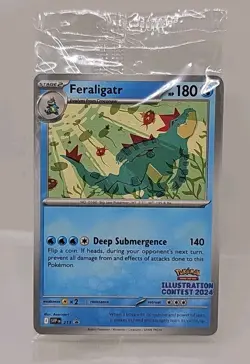 Pokemon TCG 2024 Illustration Contest Sealed Promo Set (3 cards) - Image 1