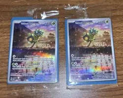 POKEMON Twilight Masquerade Lot Of 2 SEALED OGERPON Black Star Promo Cards 123 - Image 1