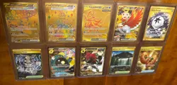 Pokemon Card Hyper-rare Lot Great Cards Multiple Sets - Image 1