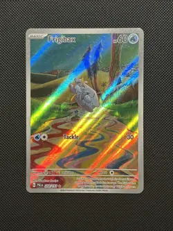 Frigibax - 208/193 - Illustration Rare LP, English Pokemon Paldea Evolved - Image 1