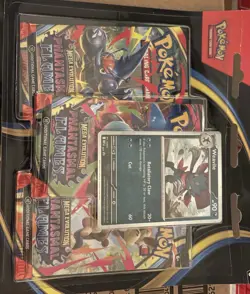 Pokemon Phantasmal Flames Weavile 3-Pack Booster Blister Factory Sealed - Image 2