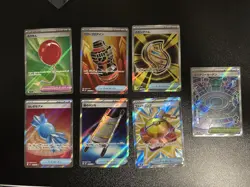 Pokemon TCG Mega Evolutions Full Art Trainer Lot 7 NM Playable Cards Japanese - Image 1