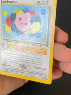 CARTE POKEMON TOUDOUDOU 40/75 FR PEU COMMUNE NEO DISCOVERY - TBE/EXC - Image 3