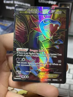 Hydreigon EX 103/108 XY Roaring Skies 2015 Full Art Holo Rare Pokemon Card TCG - Image 3