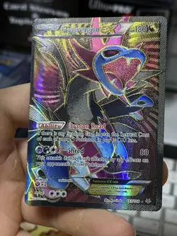 Hydreigon EX 103/108 XY Roaring Skies 2015 Full Art Holo Rare Pokemon Card TCG - Image 4
