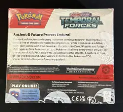 Pokemon TCG Temporal Forces Booster Box With Protector - Image 2