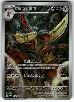 Kingambit - 130 SV: Scarlet & Violet Promo Cards NM Pokemon Card TCG - Image 1