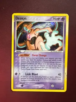 DEOXYS 8/107 EX Deoxys THEME DECK COSMOS HOLO SWIRL rare Pokemon TCG card MP-LP - Image 1