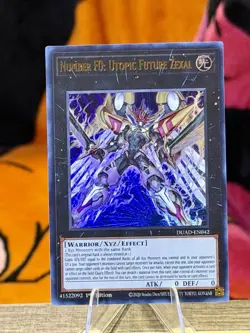 Yu-Gi-Oh! Number F0: Utopic Future Zexal Ultra Rare DUAD-EN042 MINT /NM 1st Ed - Image 1