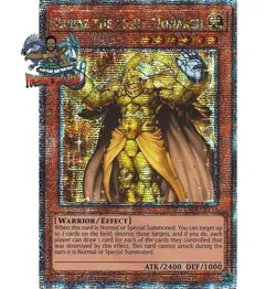 Yugioh! 1x Kuraz the Light Monarch RA04-EN133 Quarter Century Secret Rare NM - Image 1