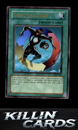 Creature Swap LOD-081 YuGiOh Ultra Rare Legacy of Darkness Card NM - Image 1