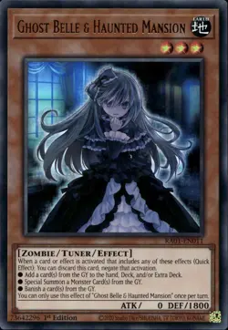 Ghost Belle & And Haunted Mansion EU 1st Ed Ultra Rare Mixed Sets Yu-Gi-Oh! - Image 1