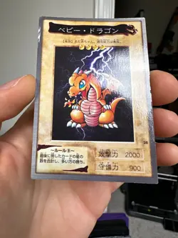 Baby Dragon Yu-Gi-Oh Card No. 28 Very Rare From Japan Vintage Bandai F/S - Image 5