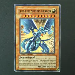 Yu-Gi-Oh! Blu - Eyes Shining Dragon Limited Edition Super Rare MOV-EN001 N.M/Exc - Image 1