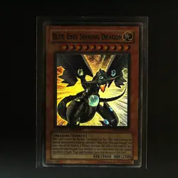 Yu-Gi-Oh! Blu - Eyes Shining Dragon Limited Edition Super Rare MOV-EN001 N.M/Exc - Image 2