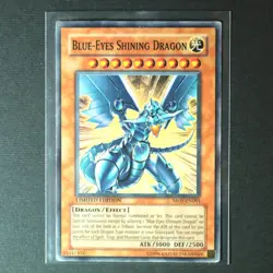 Yu-Gi-Oh! Blu - Eyes Shining Dragon Limited Edition Super Rare MOV-EN001 N.M/Exc - Image 3