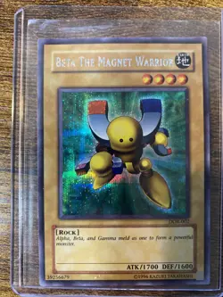 Yu-Gi-Oh! TCG Beta the Magnet Warrior Secret Rare Dor-002 - Image 1