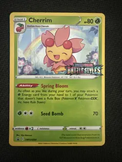 Cherrim - (Prerelease) SWSH088 SWSH: Sword & Shield Promo Cards Holo - Image 1