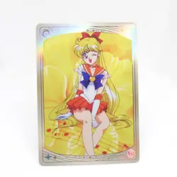 Sailor Moon Venus Aino Minako SSR 30th Anni. Holo Foil Anime Doujin Trading Card - Image 1