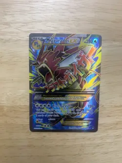 Pokemon M Gyarados Ex Full Art Holo Ultra Rare Card 115/122 Breakpoint - Image 1