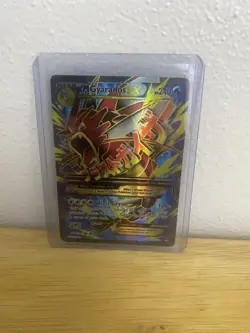 Pokemon M Gyarados Ex Full Art Holo Ultra Rare Card 115/122 Breakpoint - Image 3