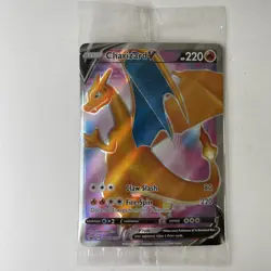 POKEMON CHARIZARD V CHAMPIONS PATH ETB PROMO CARD 2020 SEALED SWSH050 - Image 1