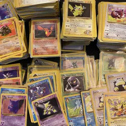Huge Collection Bulk Lot 850+ Pokemon Cards Vintage 1999 WOTC Base Fossil Gym - Image 1