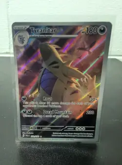 Pokemon TCG Tyranitar Card Scarlet & Violet Paldea Evolved 222/193 - Image 1