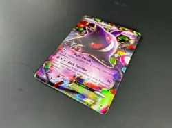 Gengar EX 34/119 XY Phantom Forces Ultra Rare Pokemon Card - Moderately Played - Image 4