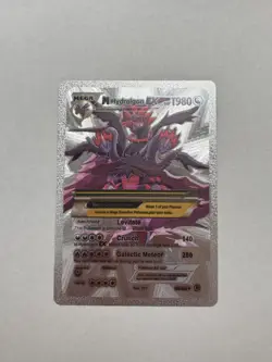 M Hydreigon EX Silver Foil Fan Art Display Card Mega Evolution NM/M - Image 1