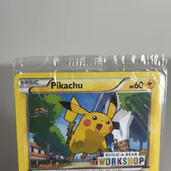 POKEMON TCG CARD - BUILD A BEAR WORKSHOP - PIKACHU 20/108 (SEALED) MINT - Image 2