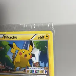 POKEMON TCG CARD - BUILD A BEAR WORKSHOP - PIKACHU 20/108 (SEALED) MINT - Image 3
