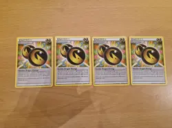 Double Dragon Energy x4 Pokemon Cards XY - Roaring Skies bundle - Image 1